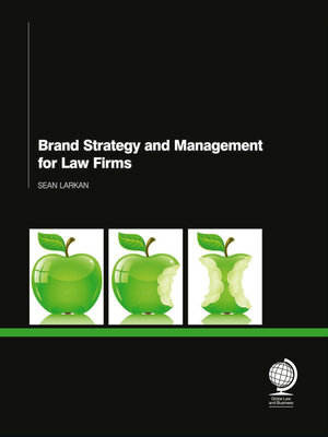 cover image of Brand Strategy and Management for Law Firms